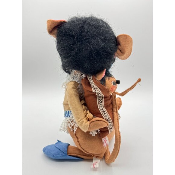 Vintage Annalee Indian Mother And Child Mouse 1988 Thanksgiving - Picture 3 of 9